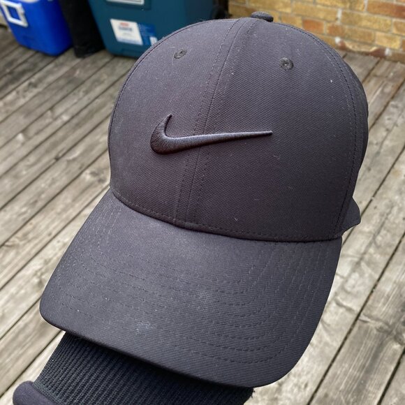 Nike Legacy91 Dri Fit Hat Cap Black - Picture 1 of 4